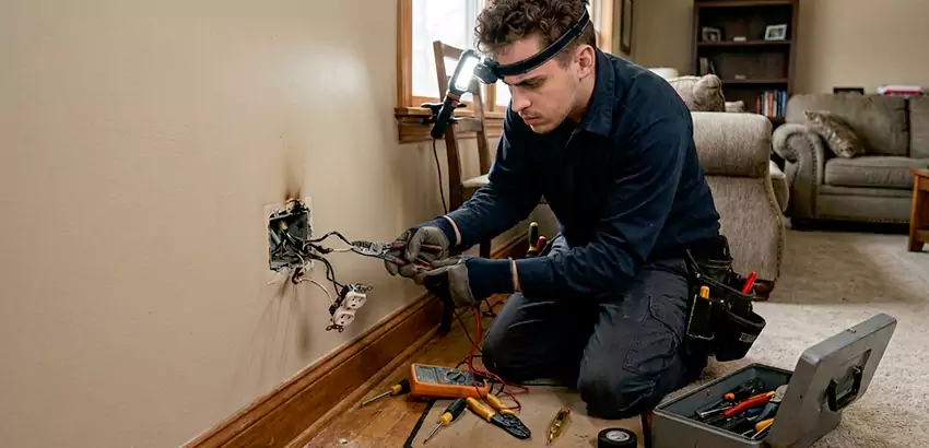 Short Circuit and Dead Outlet Repair in Richland