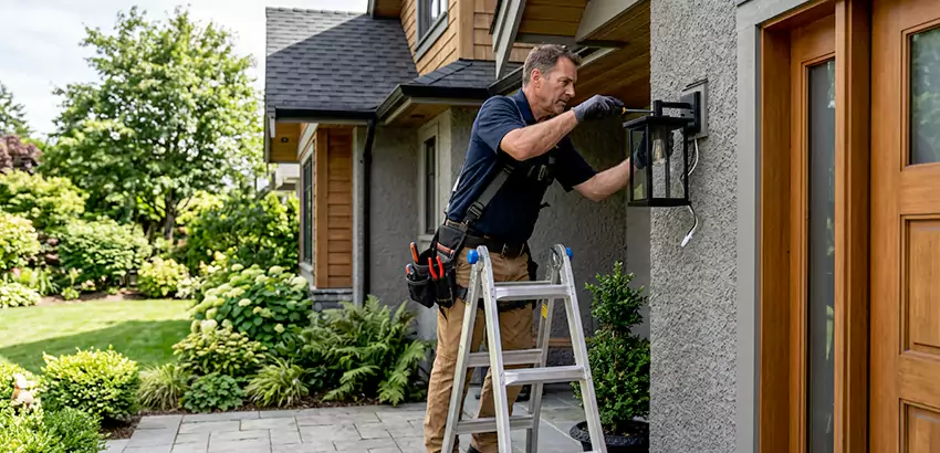 Outdoor and Exterior Light Fixture Installation in Richland