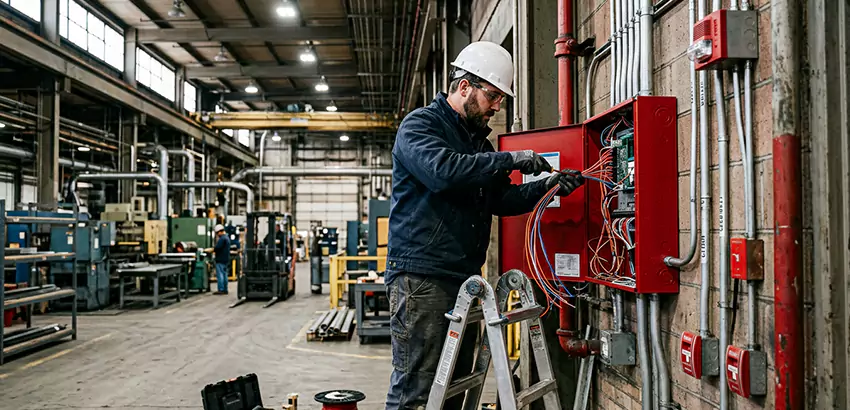 Industrial Fire Alarm Installation in Richland