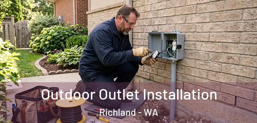 Outdoor Outlet Installation Richland - WA