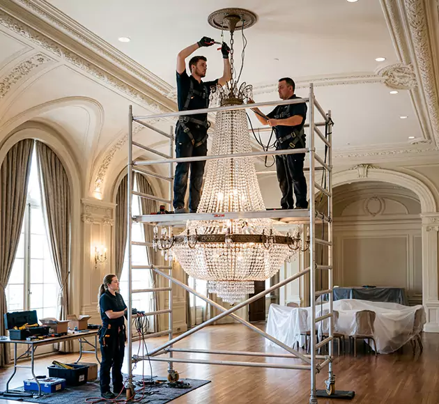 Professional Chandelier Installation: Your Local Fixture Team in Richland, WA